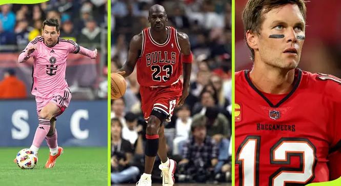 Lionel Messi, Michael Jordan, Tom Brady | xtremebet