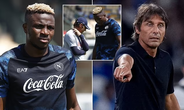 Conte insists Osimhen not part of Napoli