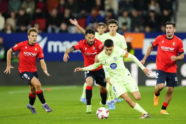 La Liga: Osasuna humble Barcelona 4-2 