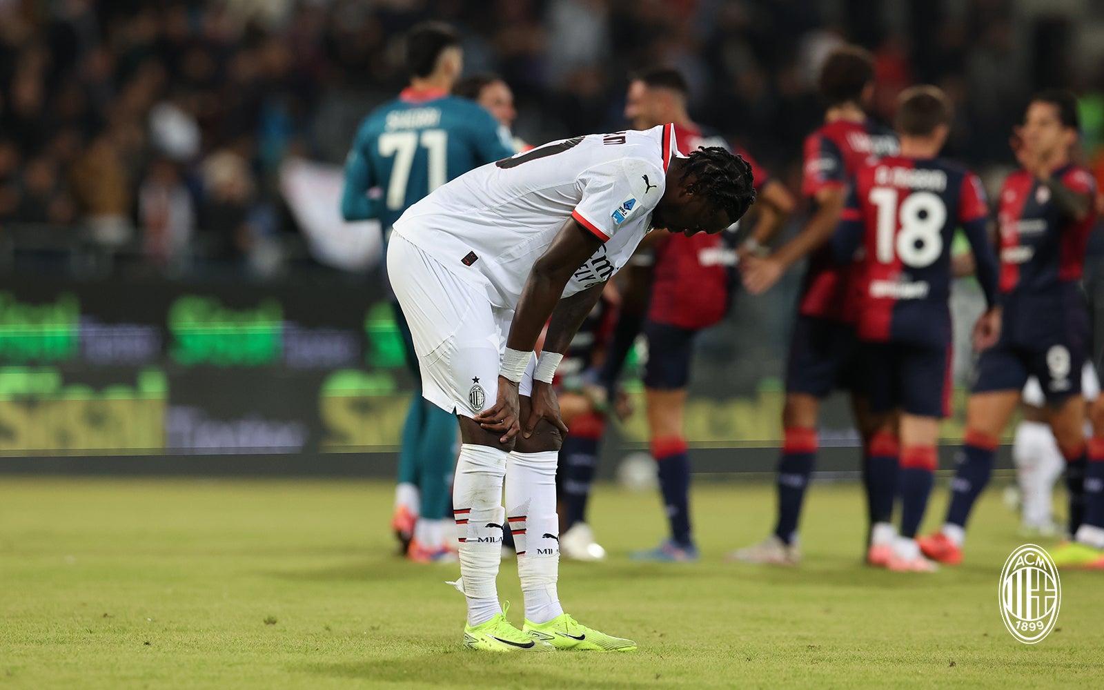 AC Milan Drop Points In Thrilling Draw At Cagliari